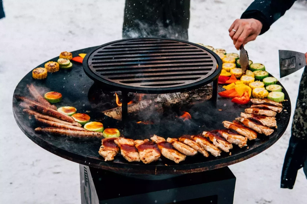 Подставка под казан и гриль решетка d 460 (Elbrus Grill)