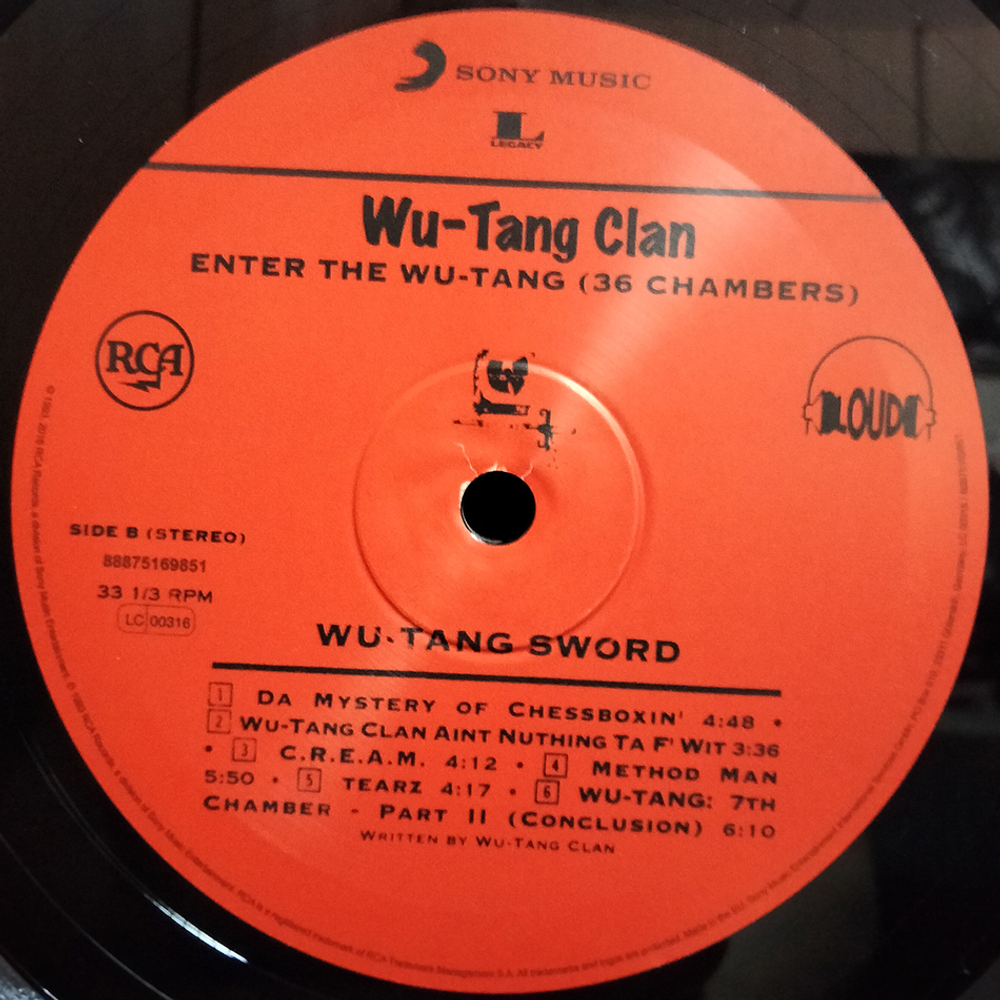 Wu-Tang Clan / Enter The Wu-Tang (36 Chambers)(LP)