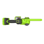 Цепная мини пила аккумуляторная Greenworks CS2410A, 24V, 10см, бесщёточная, с автоматической смазкой цепи, c 1хАКБ 2Ач и ЗУ (CS2410AUA)