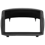 Комплект рамки с разъёмами 9"+can Ford Fiesta MK6 2012-2018 БК голубой (вариант F2 монитор утоплен вниз)