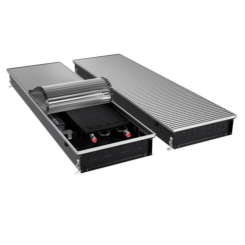 Конвектор внутрипольный Royal Thermo ATRIUM TURBO-110/400/1700-DG-U-NA