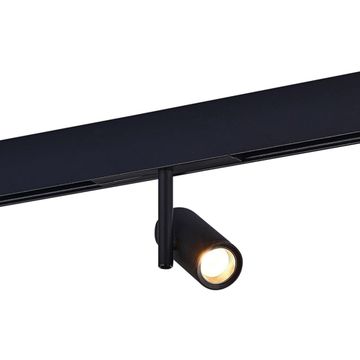 Магнитный трековый светильник LED 8W 3000К ST808.436.08 чёрный Skyline 48 ST-Luce