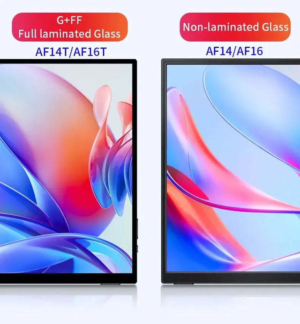 16" Портативный сенсорный монитор VCHANCE FHD IPS 1920x1200, 120 Гц