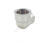 Угольник латунь никель переходной Ду 25х20 (1"х3/4") ВР/ВР SantechSystems