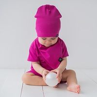 Комплект шапочка и платочек "Вb team pink" 0+