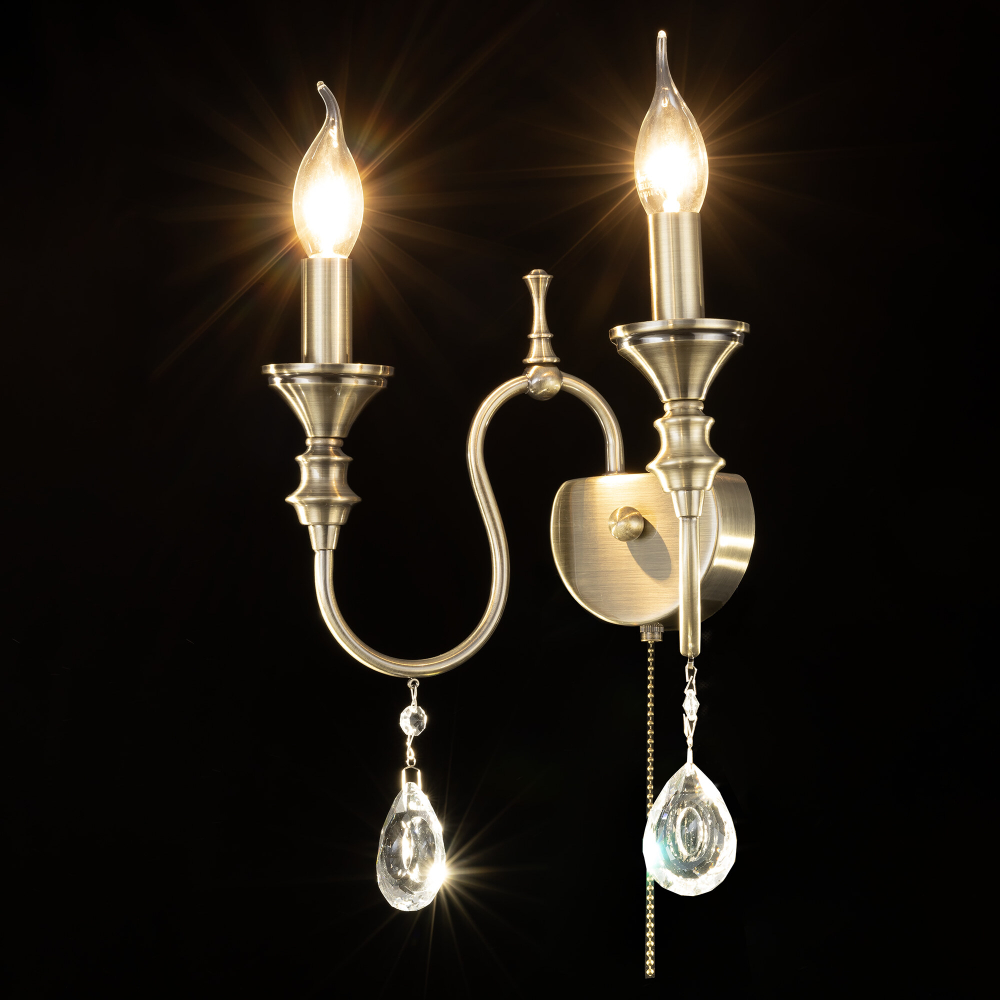 Citilux Рига CL437323 Бра с выключателем Бронза