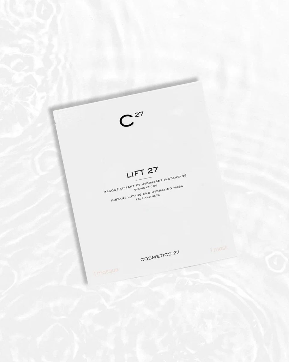 COSMETICS 27 (C 27) Био-органическая лифтинг-маска мгновенного действия LIFT 27 1 шт