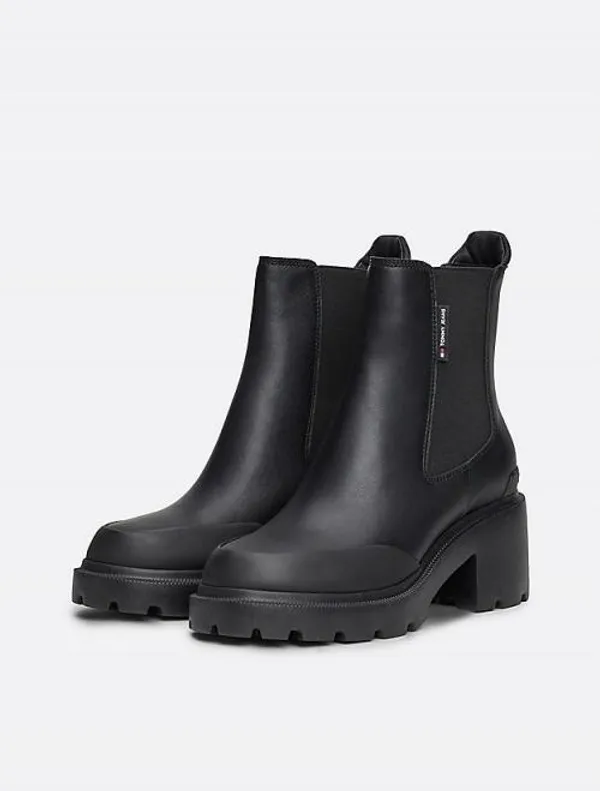 Полусапоги женские TOMMY JEANS TJW MID HEEL CHELSEA