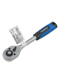 Трещотка реверсивная с резиновой ручкой 3/8'' Forsage F-80232W