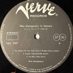 Wes Montgomery – In Memory (Япония 1968г.) Т