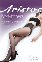 Корректирующие живот колготы Bodytoners (Размер: S-M) (Цвет: черный)