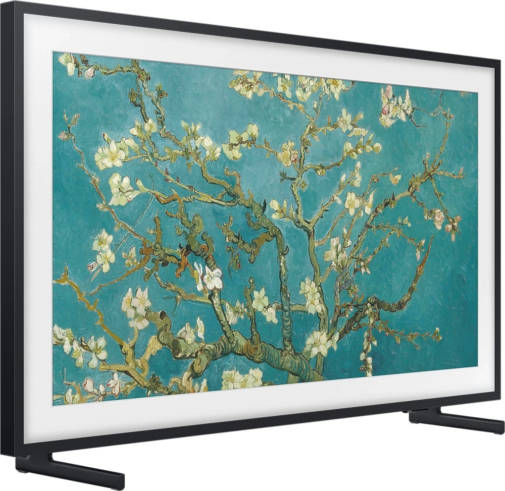 Телевизор QLED Samsung 32" QE32LS03CBUXRU The Frame черный/серый FULL HD 60Hz DVB-T2 DVB-C DVB-S2 USB WiFi Smart TV (RUS)