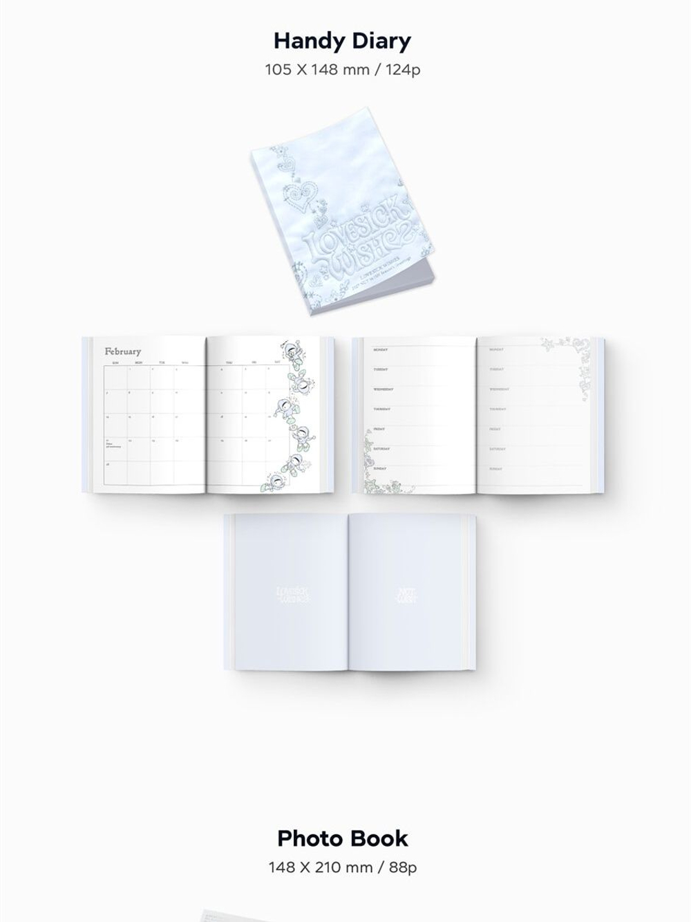 (ПРЕДЗАКАЗ) товары NCT WISH - LOVESICK WISH 2027 SEASON'S GREETINGS Kit Version