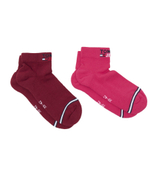 Носки 2 пары Tommy Jeans - бордовый(701218956)