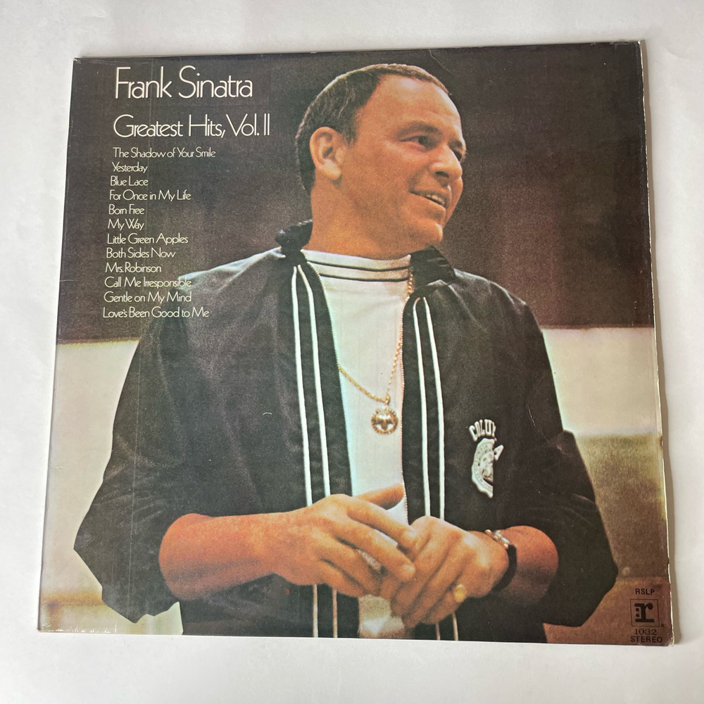 Винтажная виниловая пластинка LP Frank Sinatra, Greatest Hits, Vol. II (Англия 1973) My Way