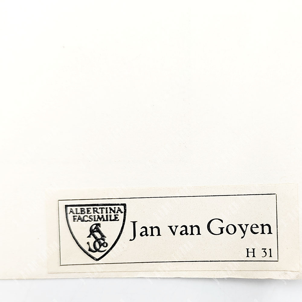 Наклейка Albertina facsimile van Goyen
