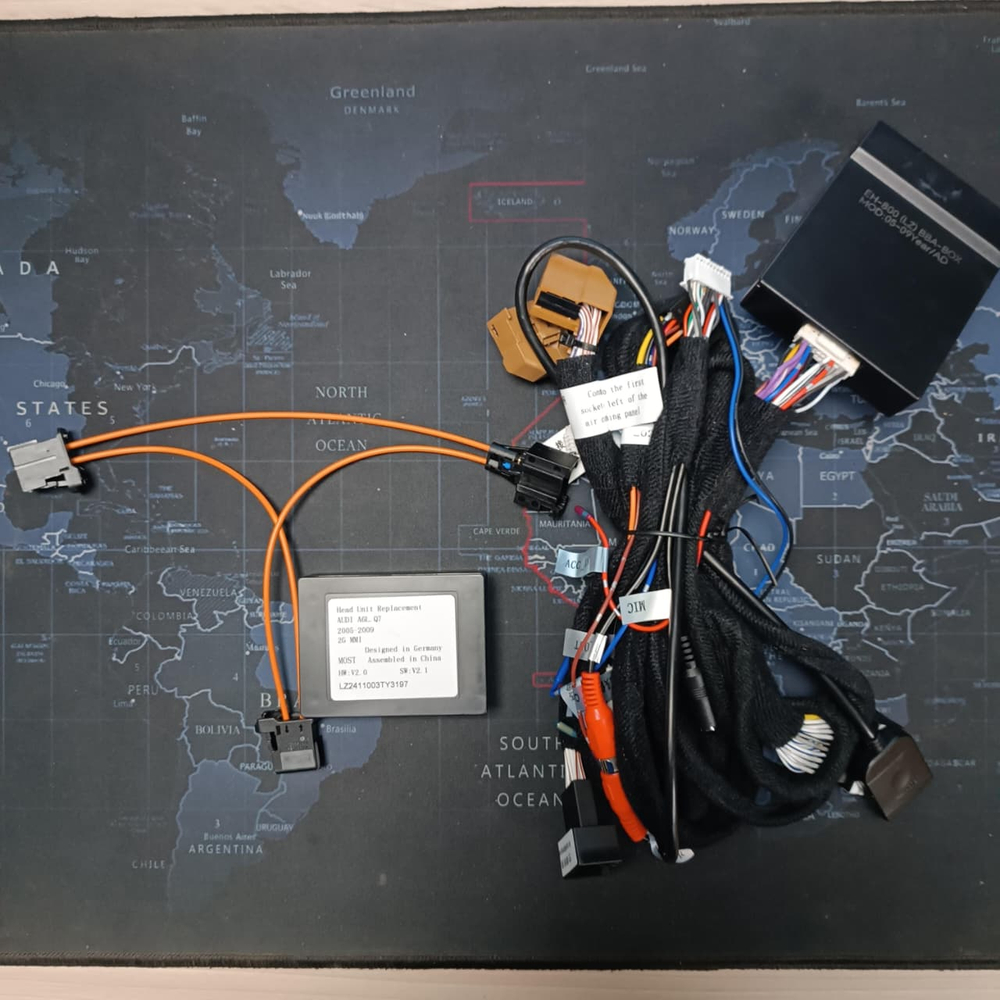 Установочный комплект для AUDI 2005-2009 A4/A6/Q7 2G+  KUBERG HP-LZ-ADH