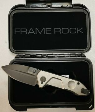 Нож Extrema Ratio Frame Rock  - сталь N690, рукоять серый титан