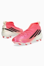 Бутсы adidas F50 League Hyperfast Mid FG Junior - розовый