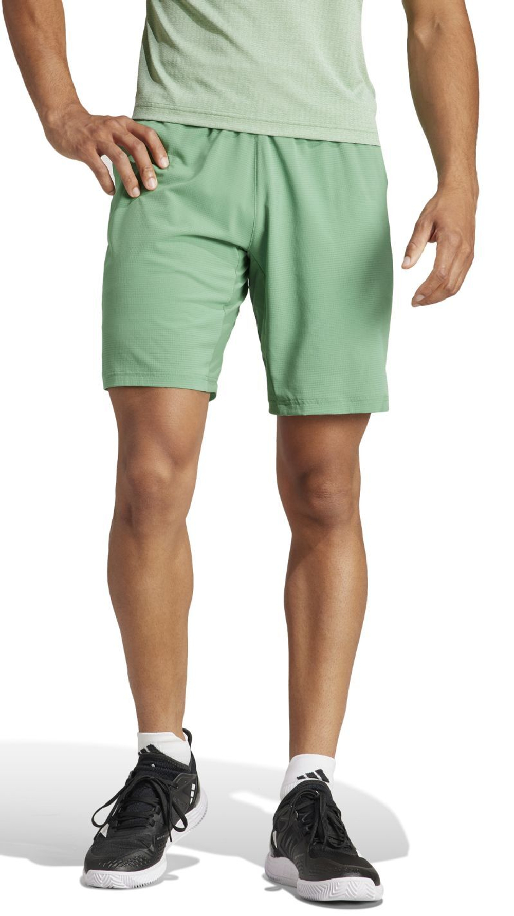 Мужские теннисные шорты Adidas Ergo Short 7" - green