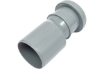 Переход PP-H эксцентрический серый Дн 50х40 б/нап в/к VALFEX 25050040