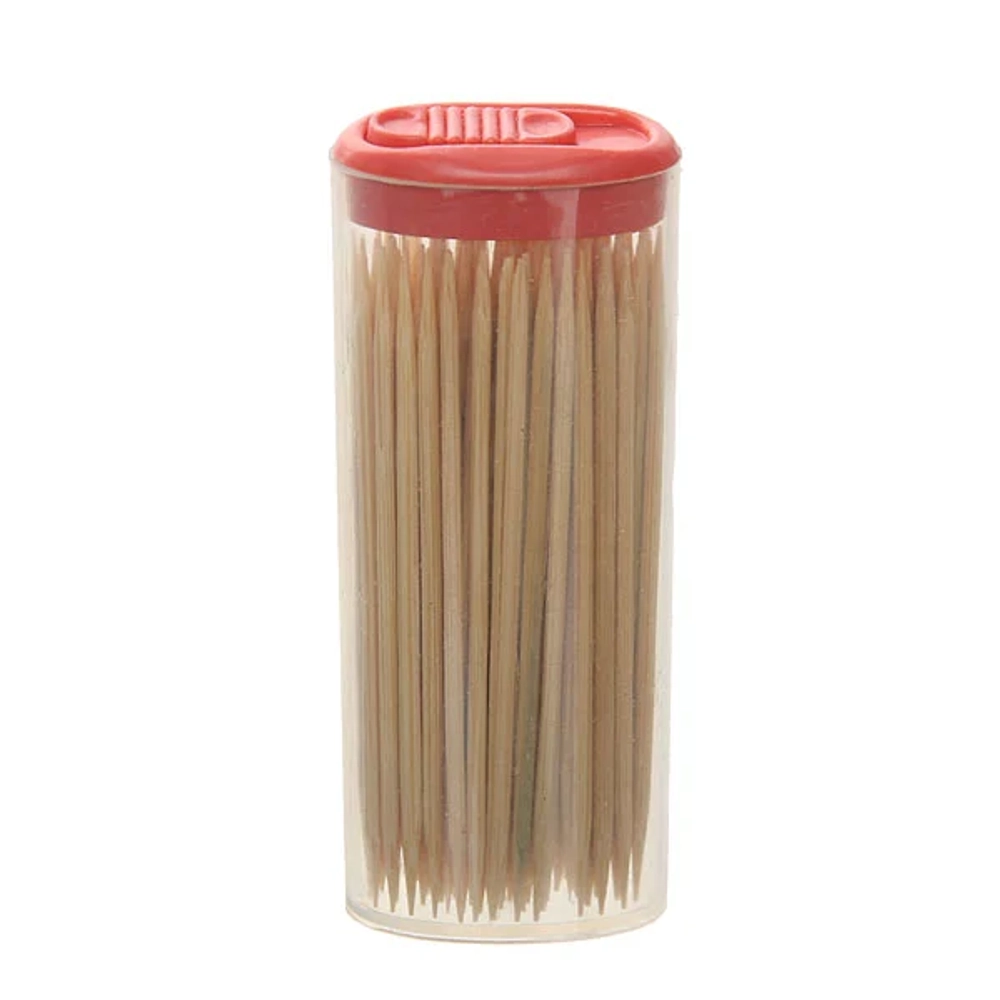 Зубочистки 80шт «Toothpick» в пластиковой банке