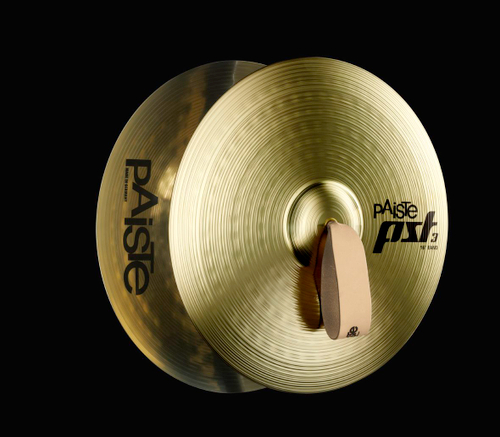Paiste 14" PST 3 BAND маршевые тарелки (пара) с ремнями и фетровыми прокладками