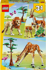 Конструктор Лего Креатор Саванна: Жираф | LEGO Creator Safari Animals: Giraffe коллекционный набор 31150, 780 деталей 9+