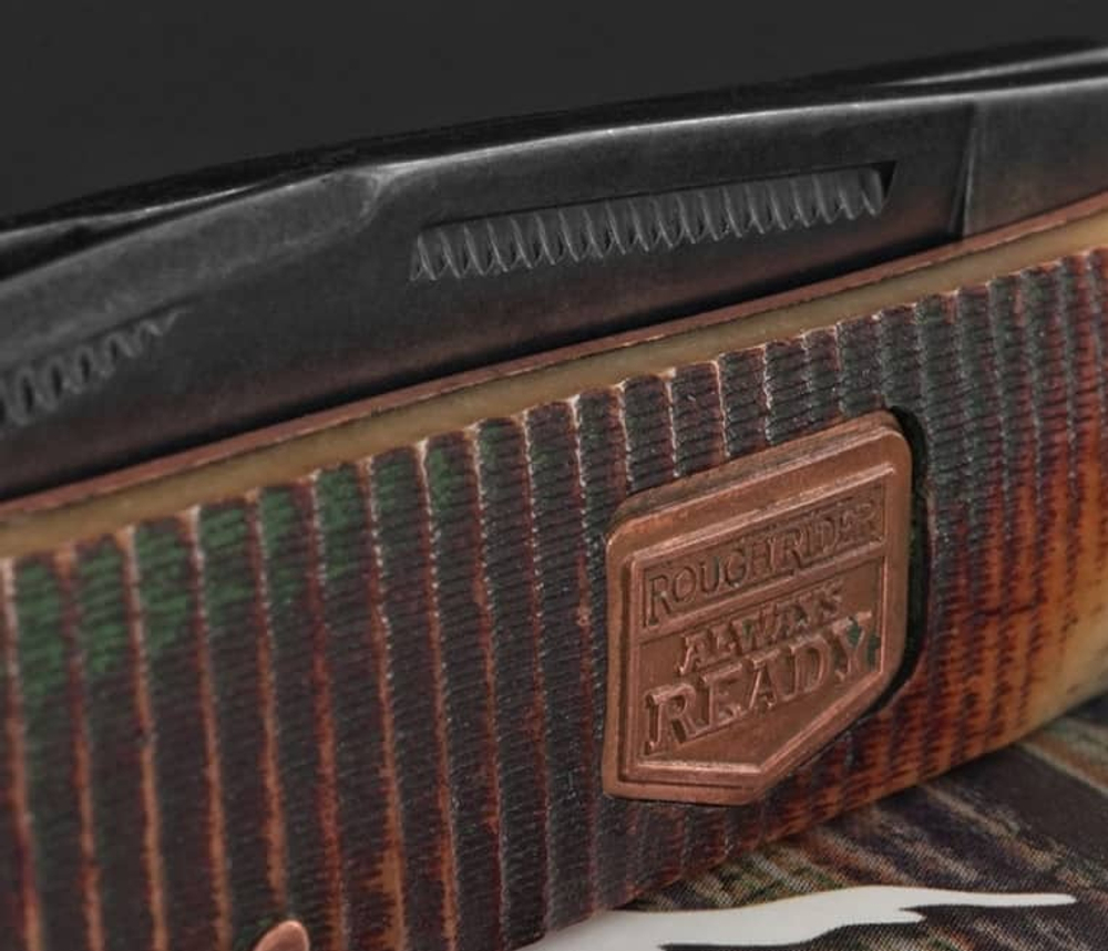 Нож складной Rough Ryder Backwoods Bushcraft Trapper, RR1840