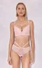 Бюстгальтер Glossy Iris Super P-UP Beige/Pink