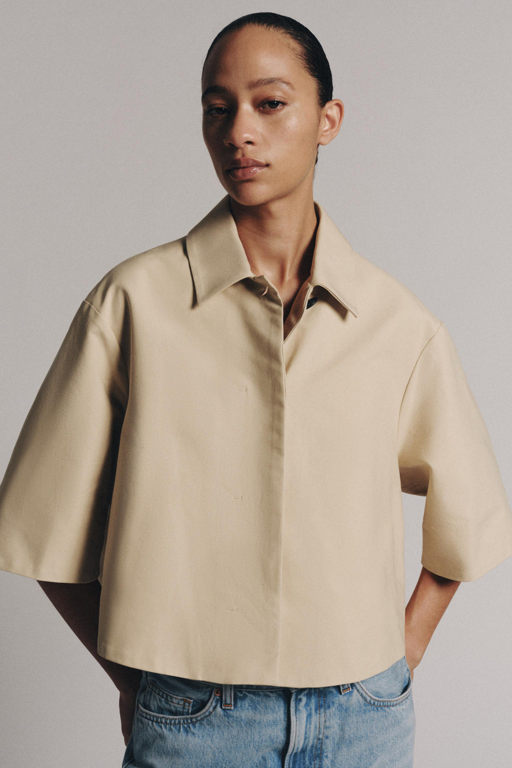 КОРОТКАЯ КУРТКА — ZW COLLECTION — ZARA