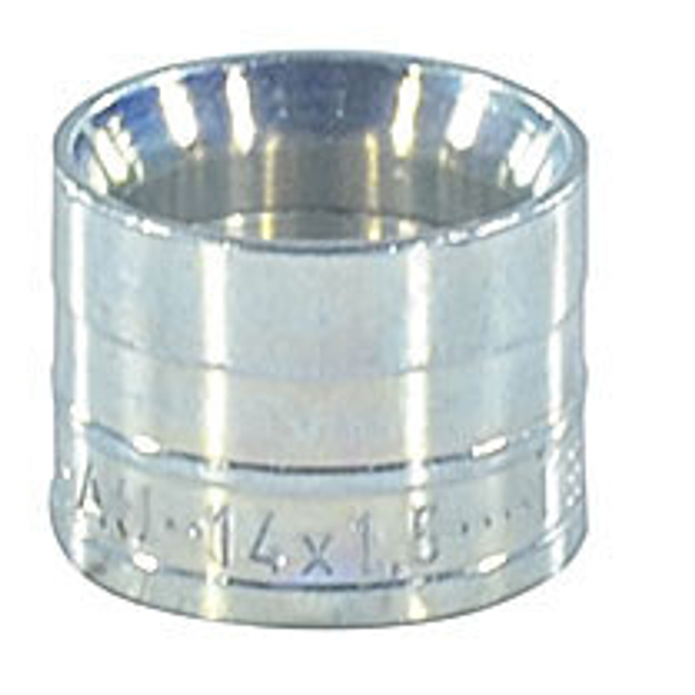 Гильза для PE-X труб аксиальная латунь оц Дн 14х1,5 RAUTHERM S Rehau 12460341001