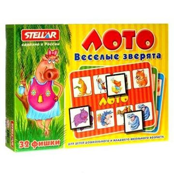 Лото "Веселые зверята"