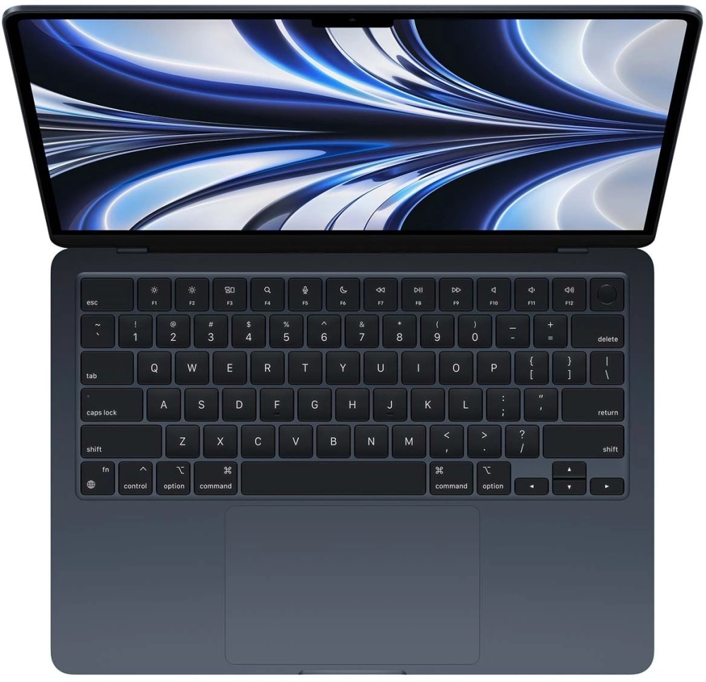 Ноутбук Apple MacBook Air A2681 M2 8 core 16Gb SSD256Gb/10 core GPU 13.6" IPS (2560x1664) macOS midnight WiFi BT Cam (Z16000A54)