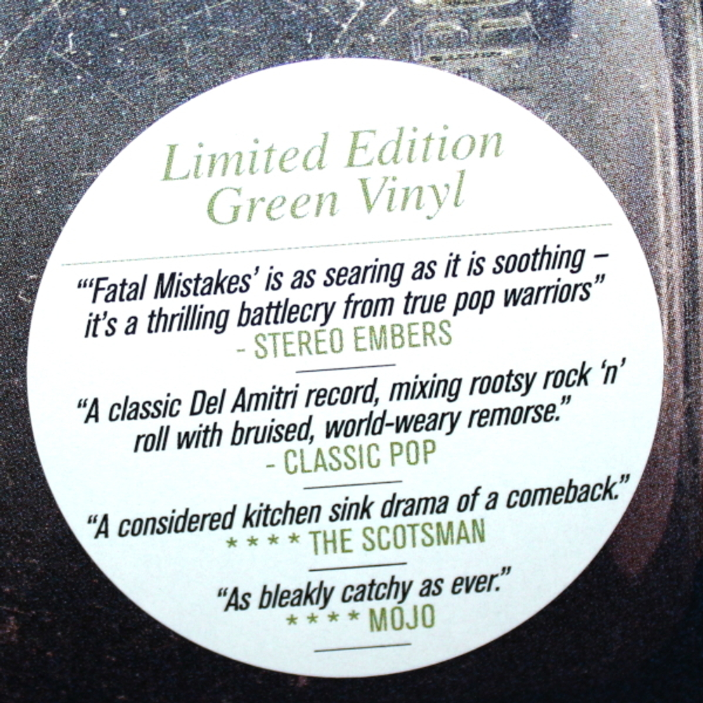 Del Amitri / Fatal Mistakes (Limited Edition)(Coloured Vinyl)(LP)