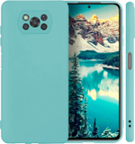 Мягкий Soft Touch чехол из силикона для XIAOMI POCO X3 / X3 PRO / X3 NFC с бархатной подкладкой