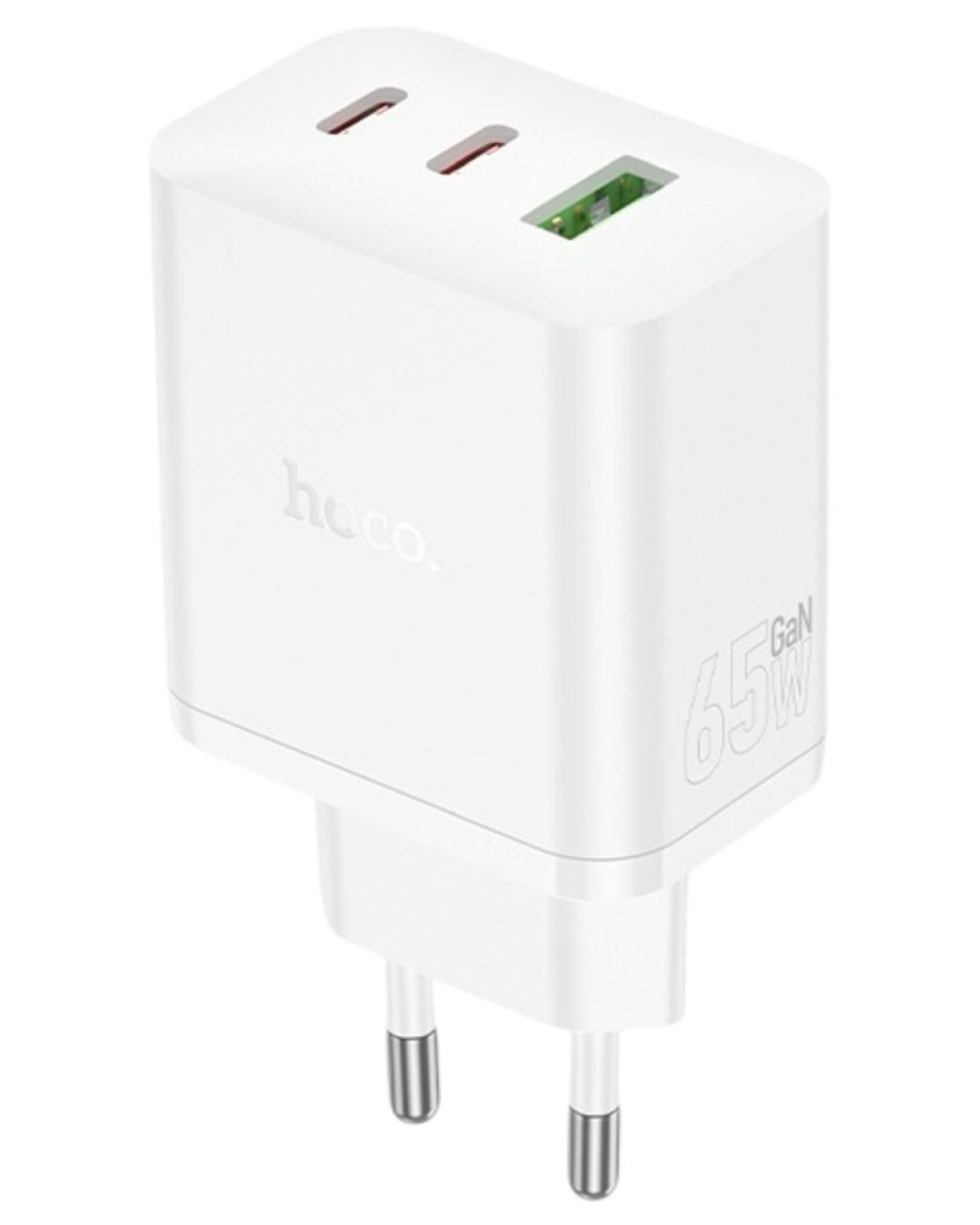 Сетевое зар. устр. Hoco N51 1USB/2С 65W белое