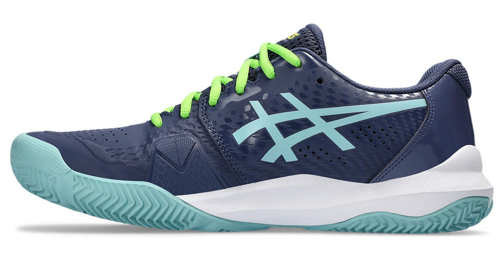 Мужские кроссовки для Падел Asics Gel-Challenger 14 Padel - thunder blue/teal tint