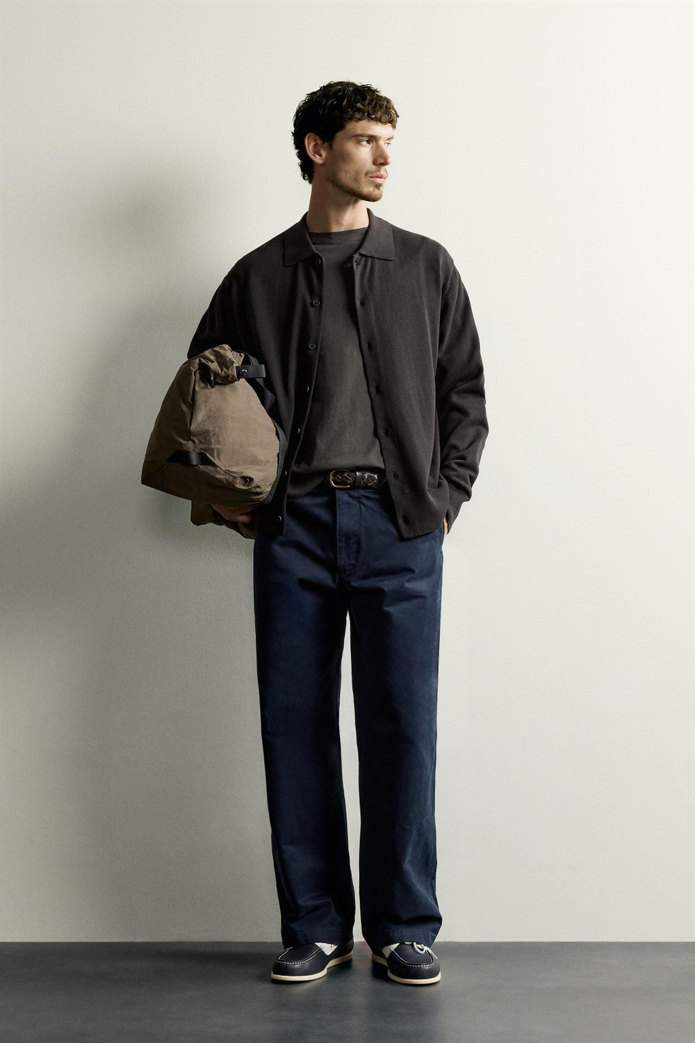 КАРДИГАН ИЗ ХЛОПКА КЛАССИЧЕСКОГО КРОЯ — ZARA · 6674/302