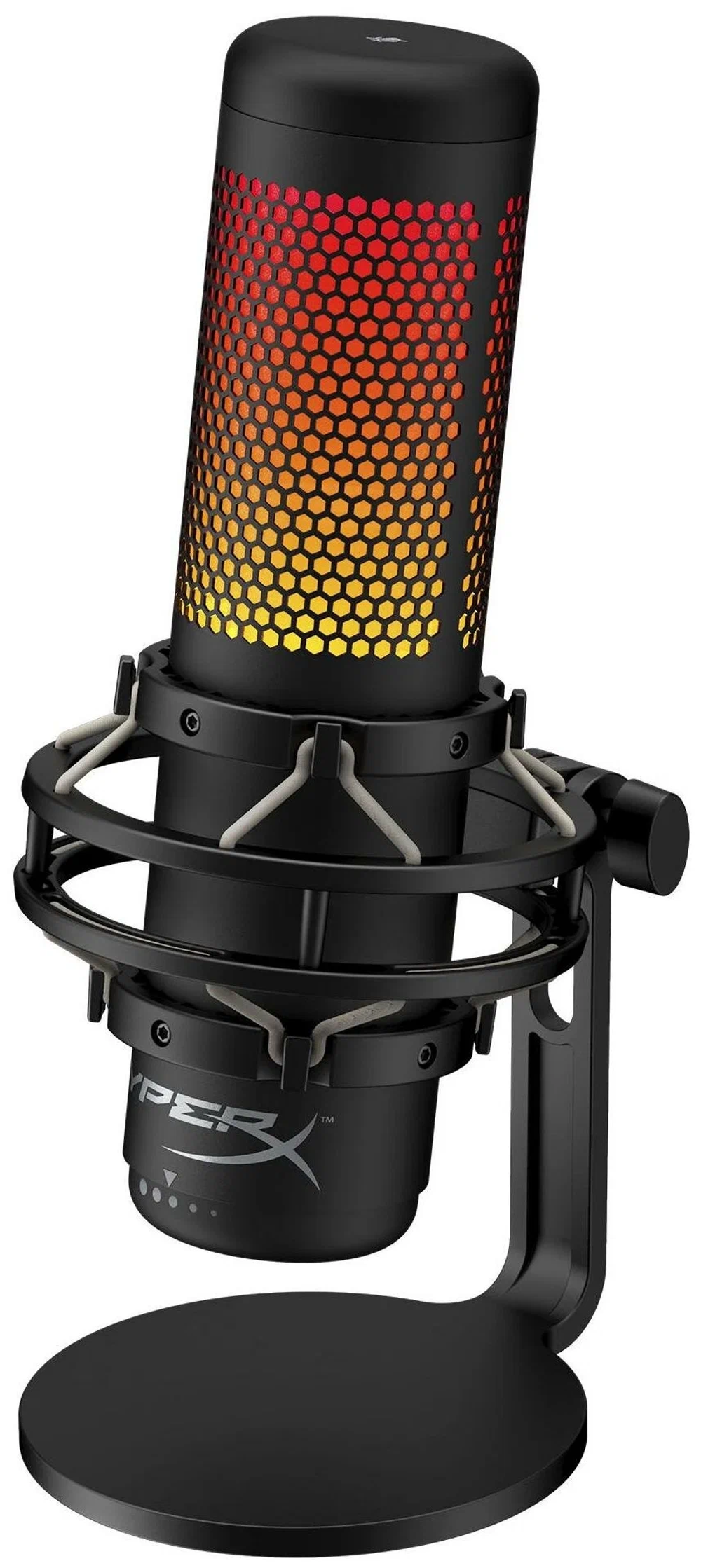 Микрофон проводной HyperX QuadCast S, черный