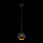 SL258.403.01 Светильник подвесной ST-Luce Черный/Черный, Золото E14 1*40W