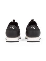 Кожаные кроссовки retro runner CALVIN KLEIN JEANS - черный(YM0YM01118)