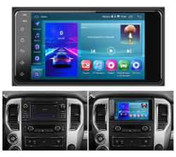 Автомагнитола 7" Android для Toyota 100x200 (2GB / 32GB / CarPlay / AndroidAuto / Wi-Fi / GPS / Bluetooth, USB)