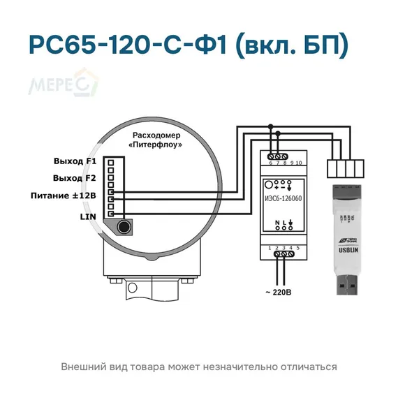 РС65-120-С-Ф1 (вкл. БП)