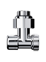 Узел нижнего подключения Royal Thermo Design угловой 1/2"х3/4" EK евроконус (хром)