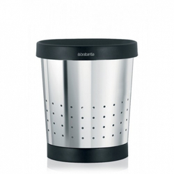 Корзина для бумаг 5л Brabantia Стальной полированный