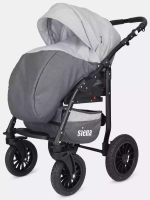 Коляска SIENA   (BartPlast) 04 графит-серый