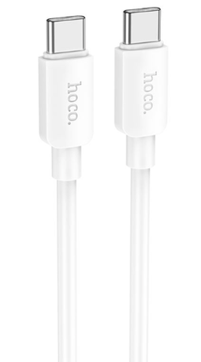 Кабель HOCO X96 Type-C-Type-C 100W 5A 1м PVC White