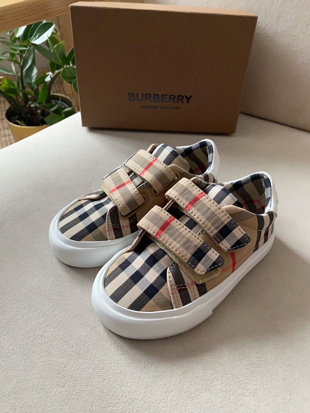 Кеды Burberry