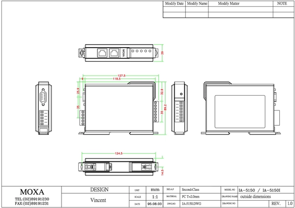 NPort IA-5150